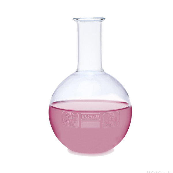 Isolab Clear Flat Bottom Flask