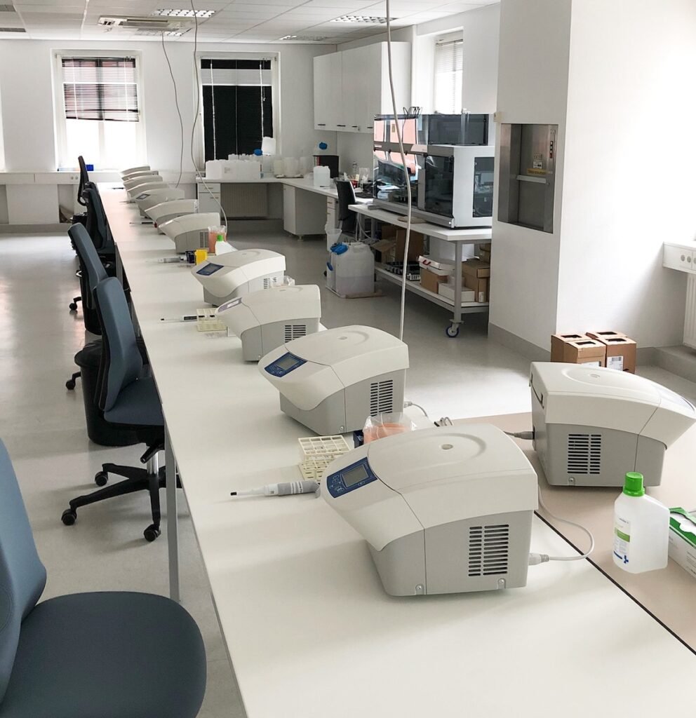 Sigma Centrifuges in Laboratory