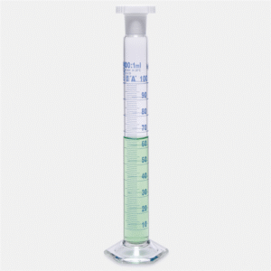 ISOLAB Measuring Cylinder 10 ml - Tall form - Glass base - Class A 016.01.010